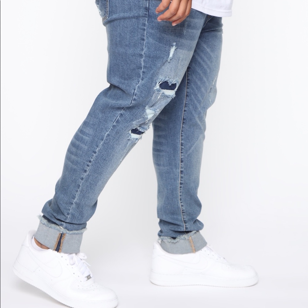 Jagger Slim Taper Jean - VintageBlueWash